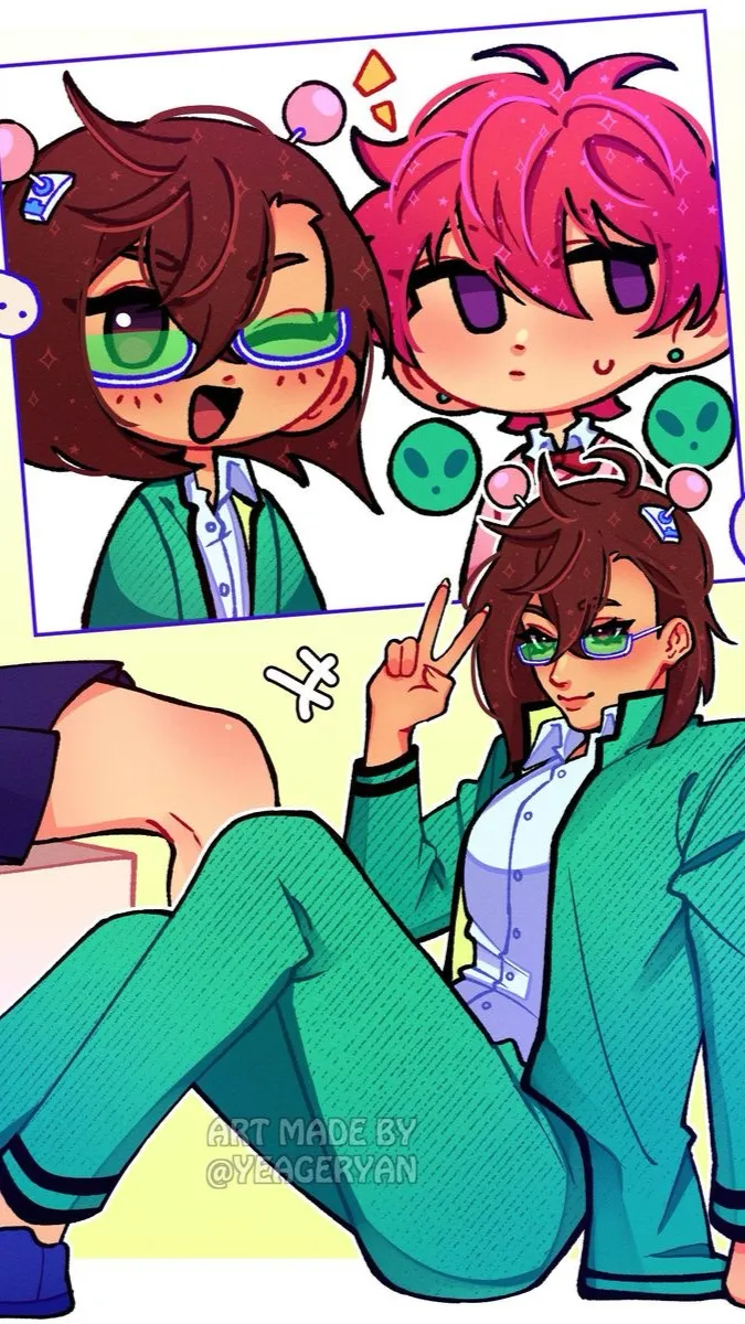 ai character: Saiki k! (Anime) background
