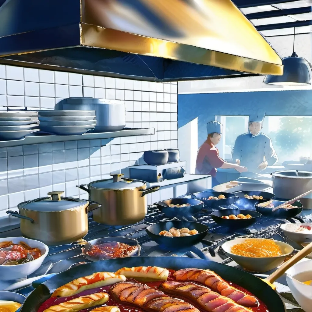 chat with ai character: Cooking show!!:D