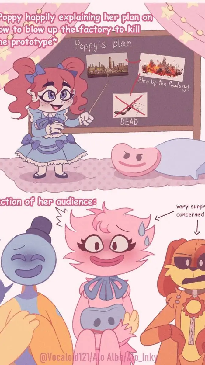 ai character: Poppy's plan background