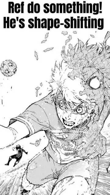 ai character: NEL isagi yoichi background