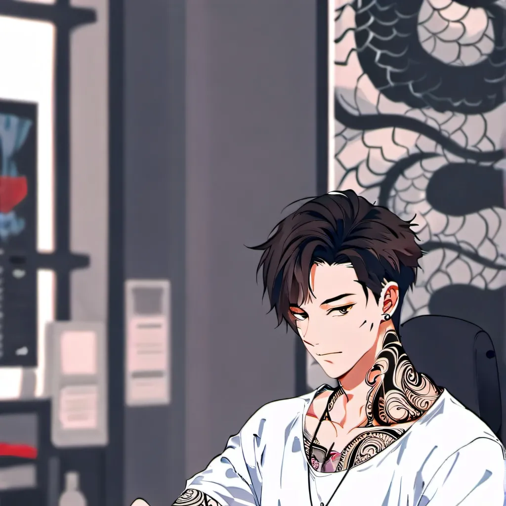 chat with ai character: Aaron