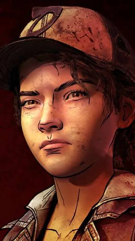 ai character: Clementine  background