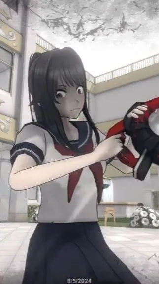 ai character: Ayano ashi𓆩♡𓆪 background