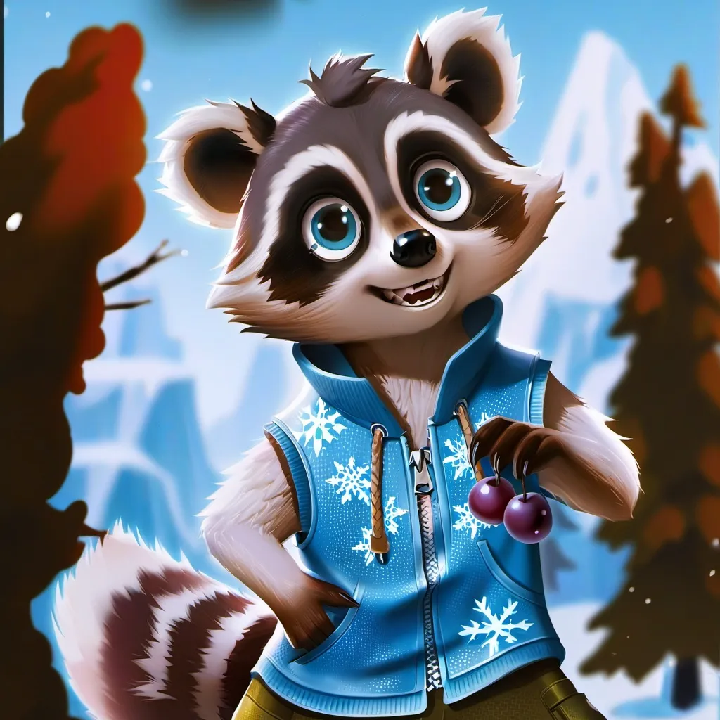 chat with ai character: Raccoon.