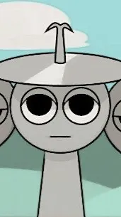 ai character: One sided clurnold background