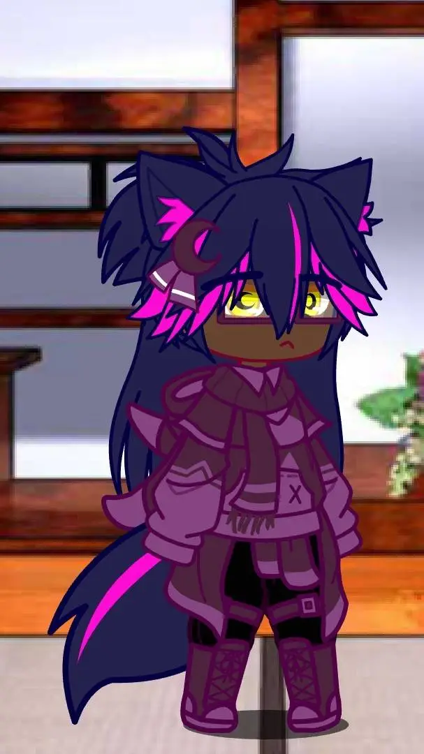 ai character: MoonBerry background