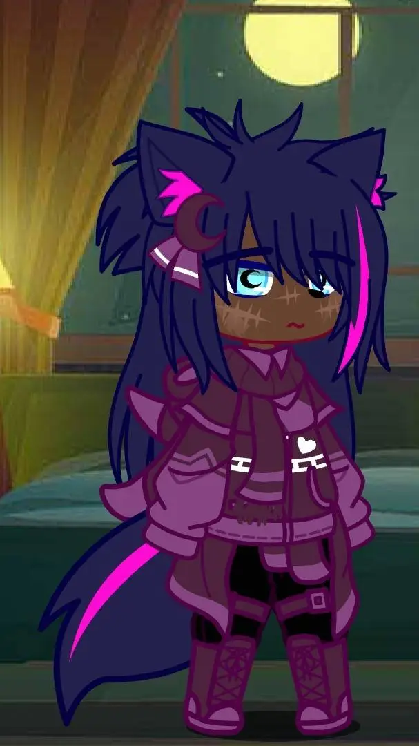 ai character: MoonBerry background