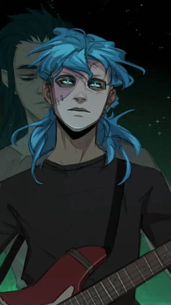 ai character: Sal Fisher!  background