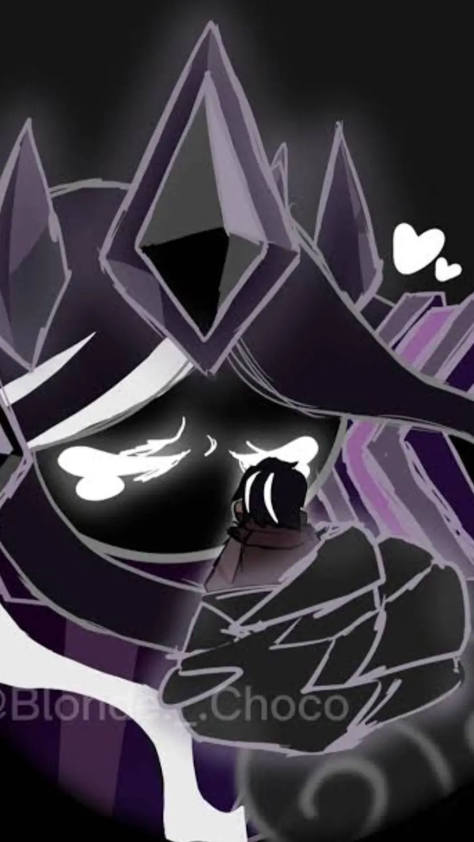 ai character: Dark Cacao background