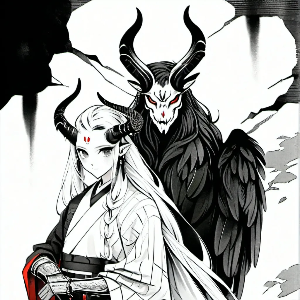 chat with ai character: Idk\DEMON?!