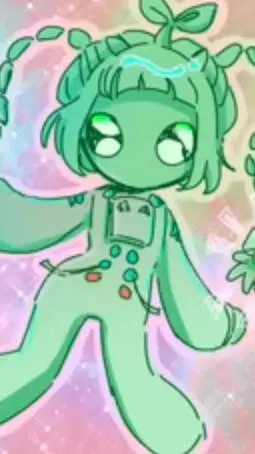 ai character: Flicker... background