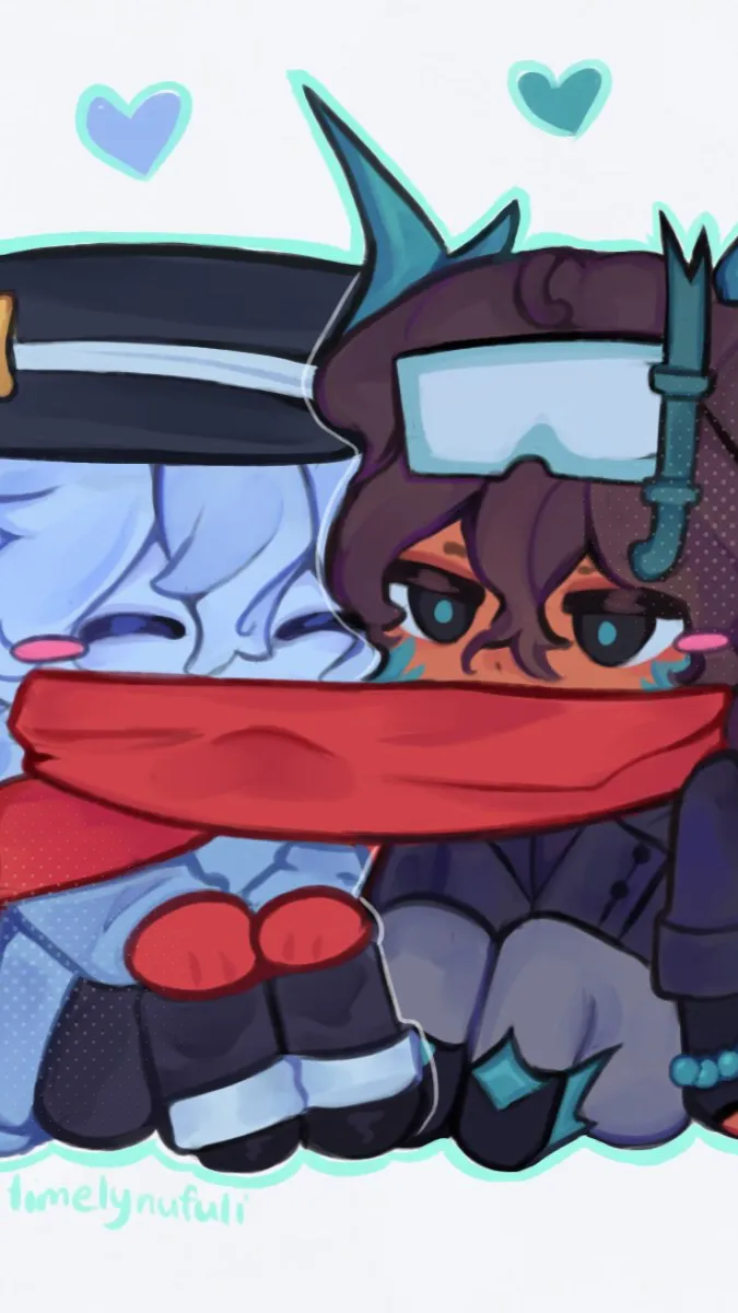 ai character: Nufuli x Loonac background