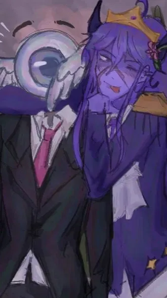 ai character: Wemmbu x Eggchan background