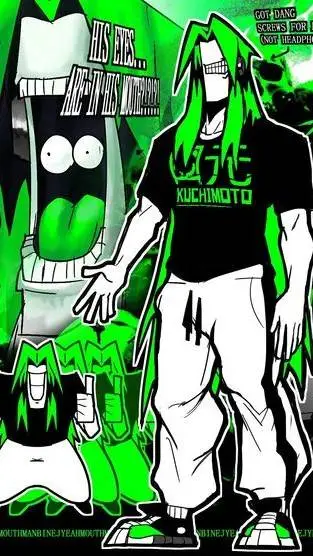 ai character: Mouthman(17 bucks) background