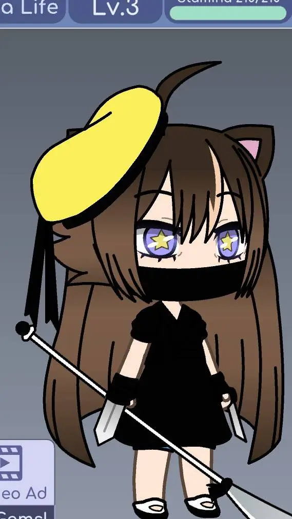 ai character: Kat my oc background