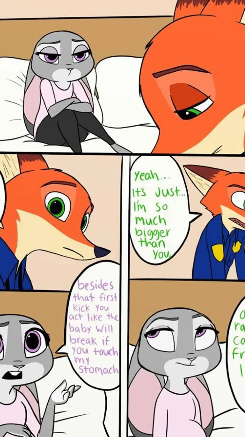 ai character: Nick x judy background