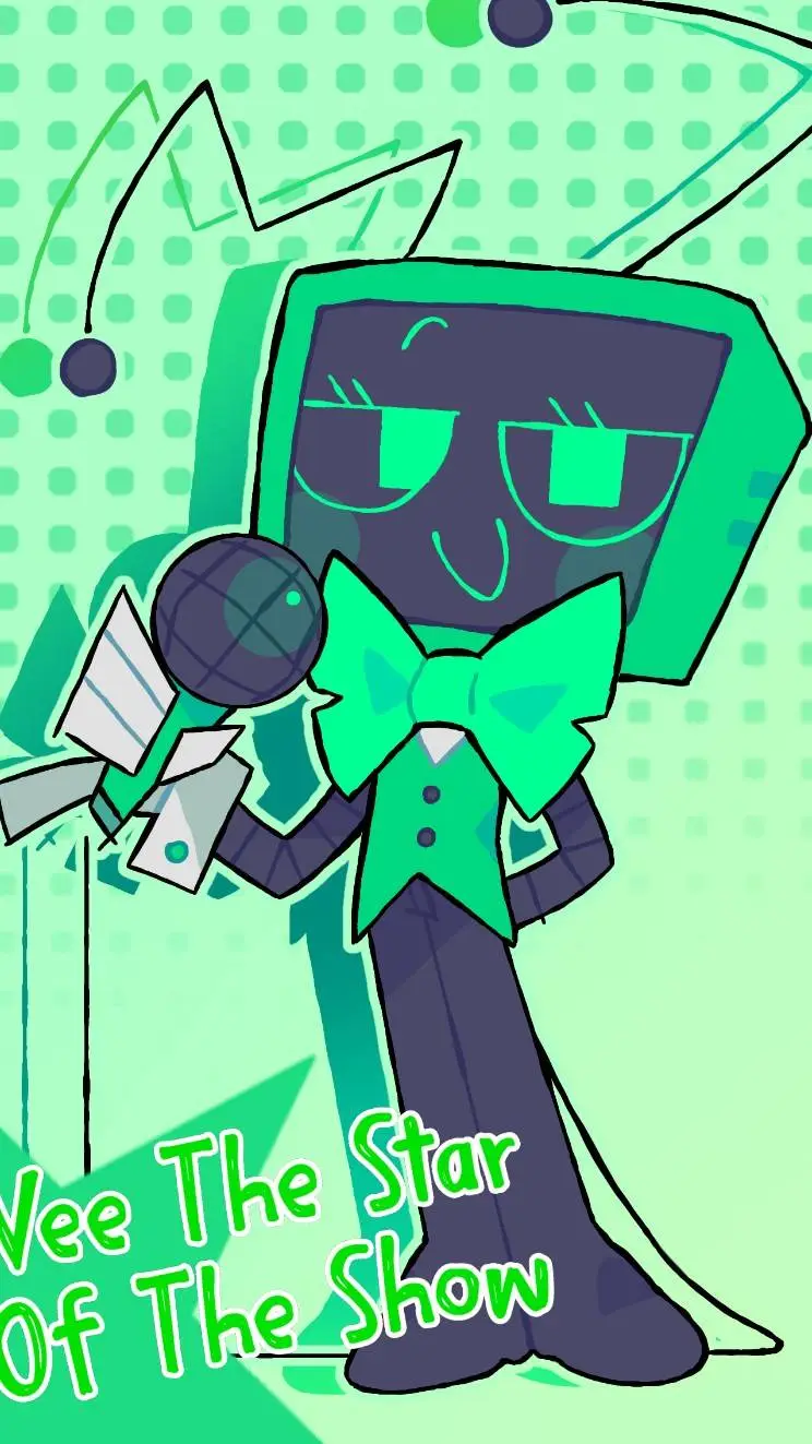 ai character: Vee background