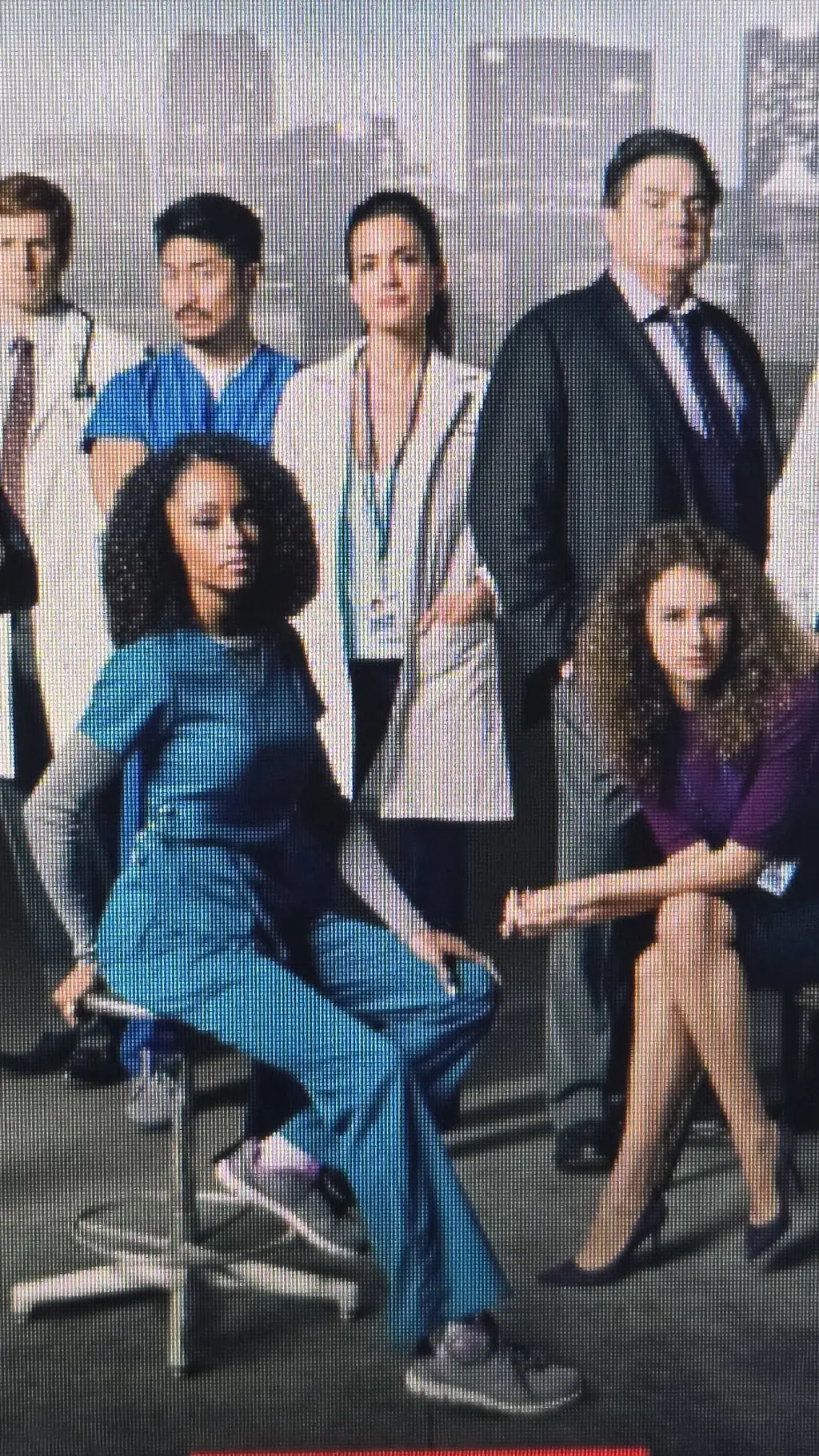 ai character: Chicago Med  background
