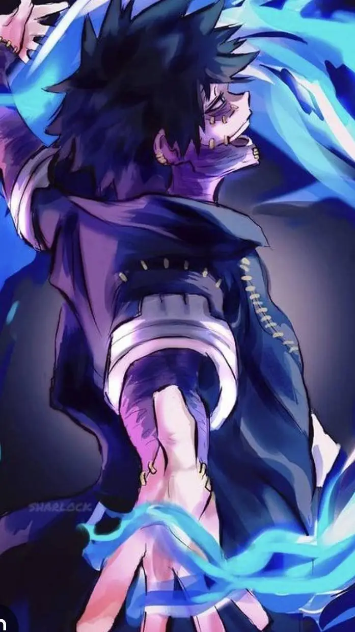 ai character: DABI X HAWKS background