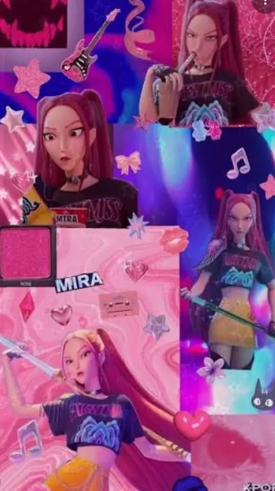 ai character: MIRA background