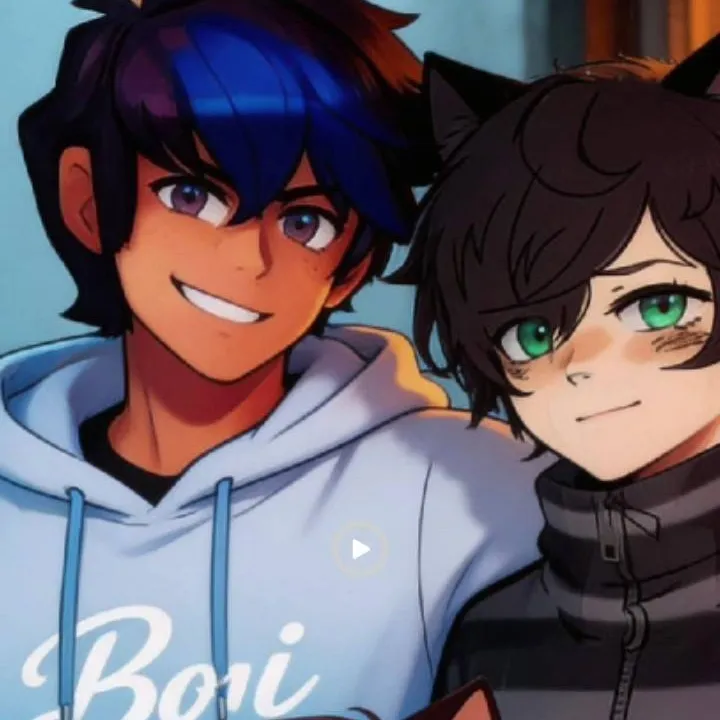 chat with ai character: Ein and zane!?!