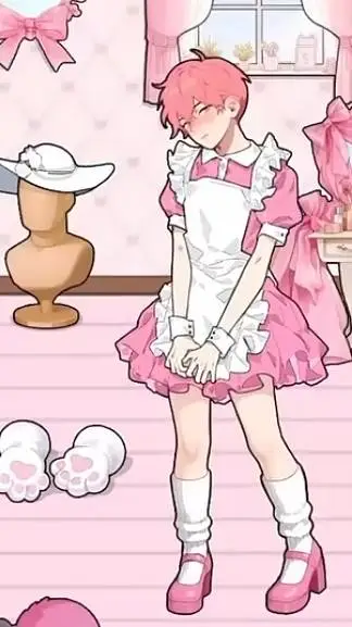 ai character: Secret femboy background