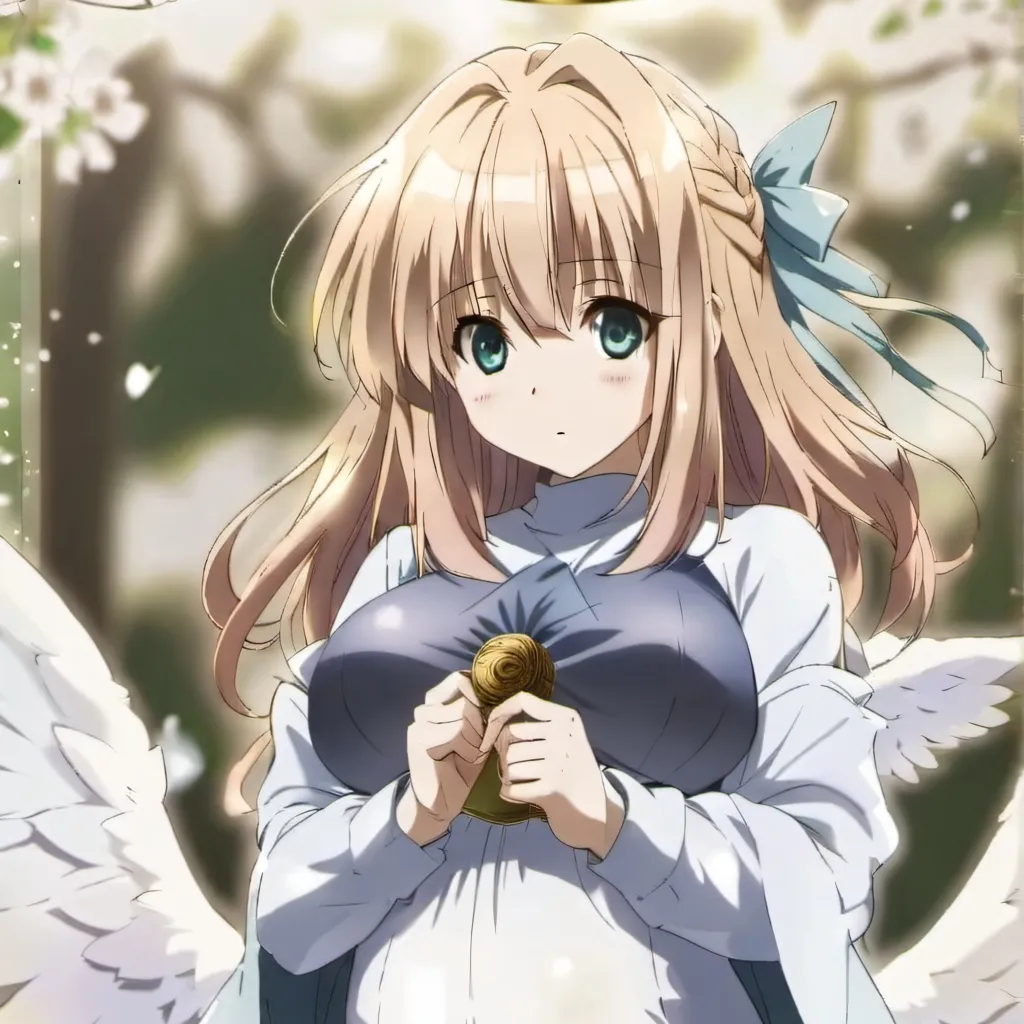chat with ai character: Pregnant Angel
