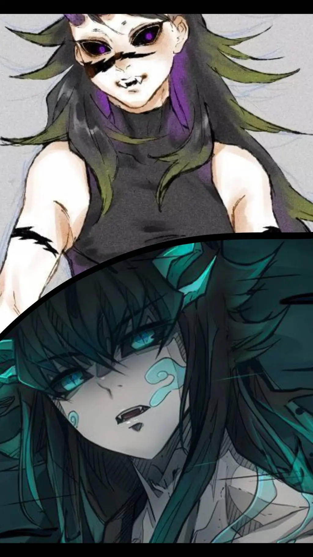 ai character: Genya and Muichiro background