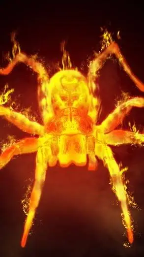 ai character: Rengoku Spider Au background
