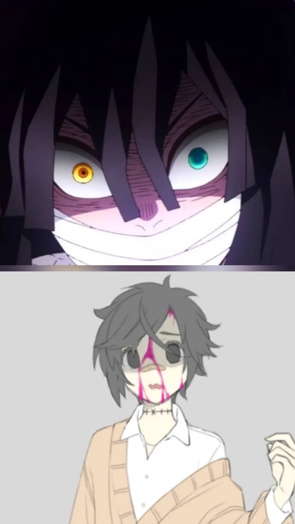 ai character: Obanai  Female Au background