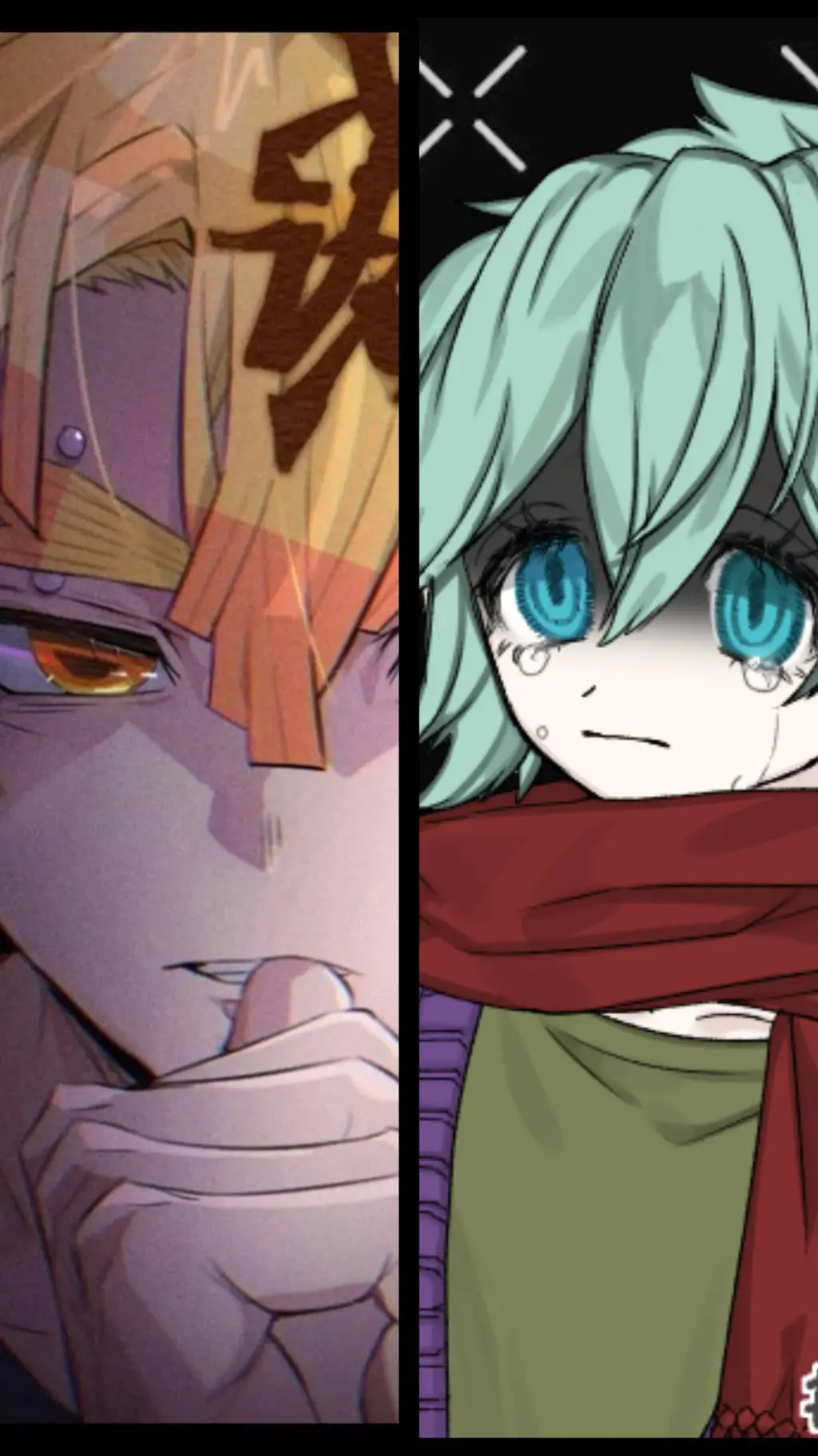 ai character: Zenitsu Witch Au background
