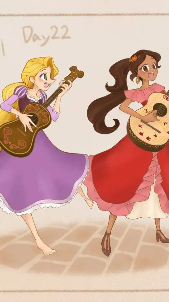 ai character: Guitar tts x efal background