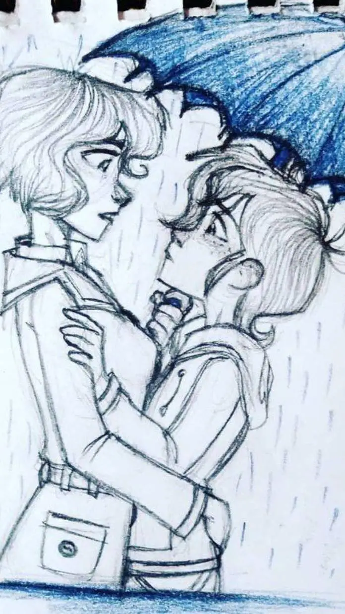 ai character: Umbrella tts background