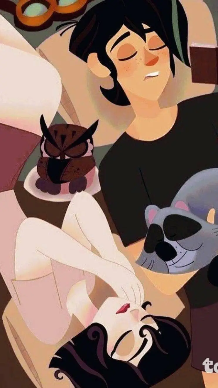 ai character: Asleep tts background