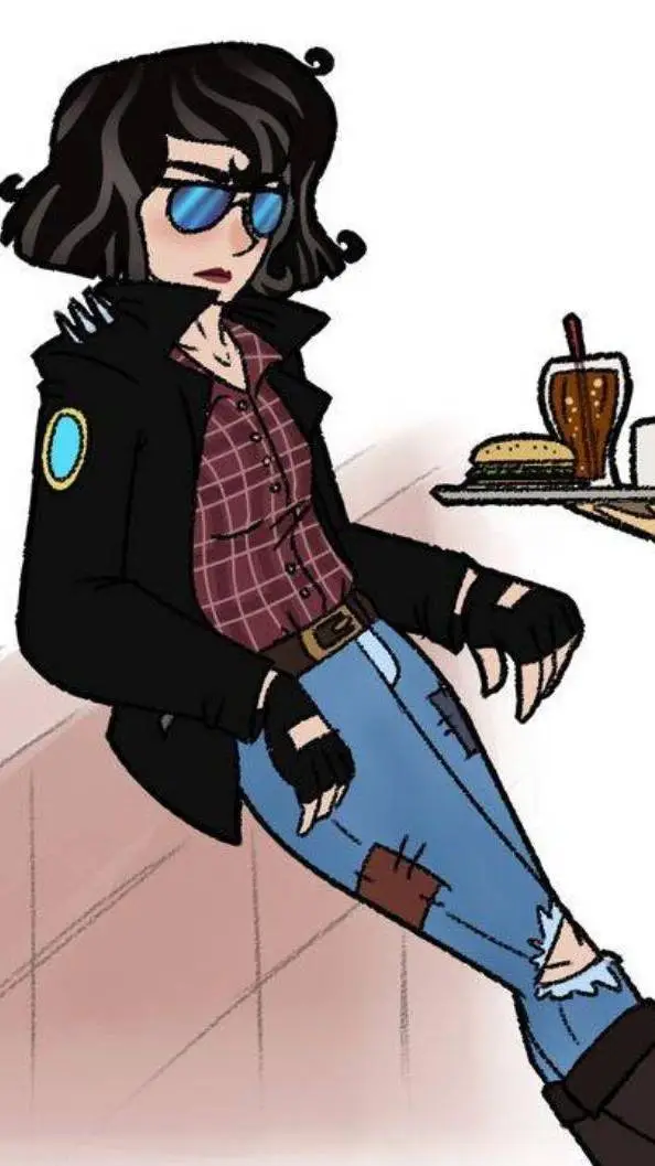 ai character: Biker Cass tts background