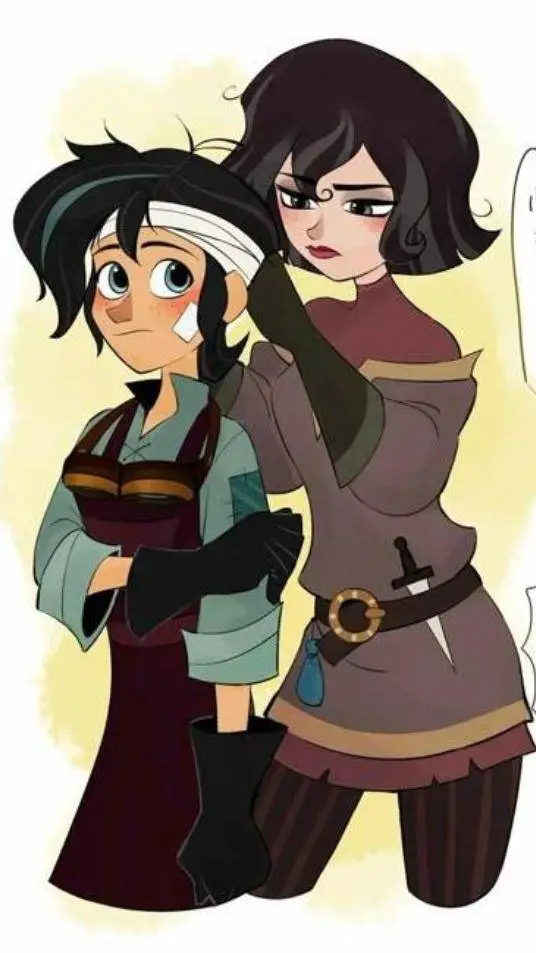 ai character: bandages tts background