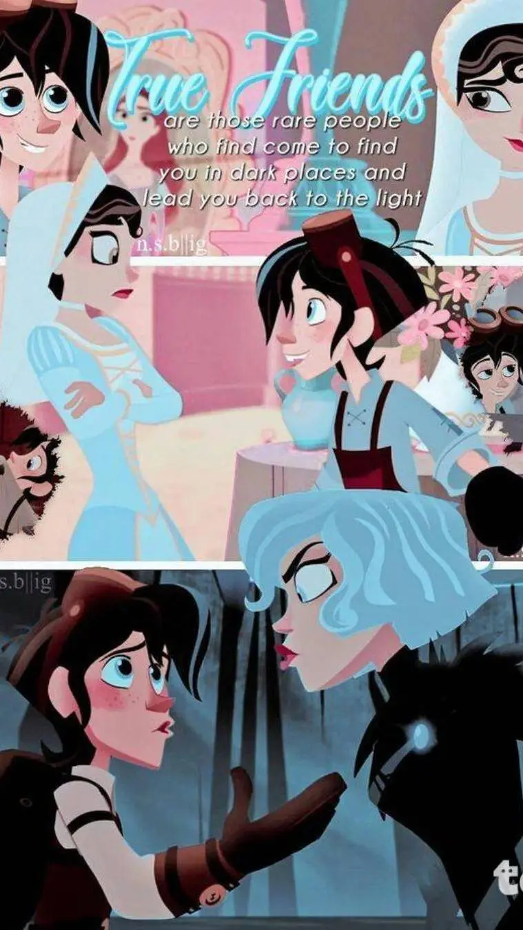 ai character: True friends tts background