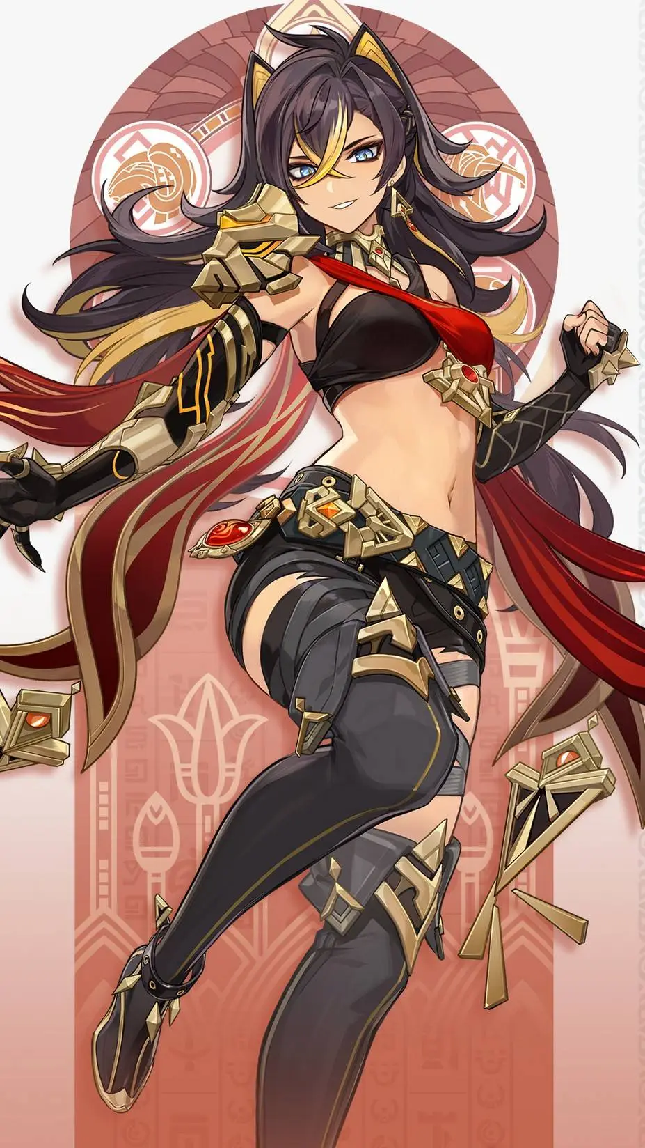 ai character: dehya background
