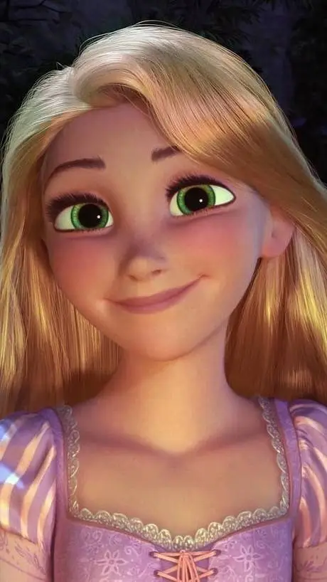 ai character: Rapunzel background