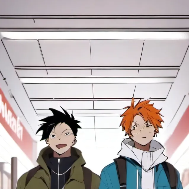 chat with ai character: mha mall day!🛍️