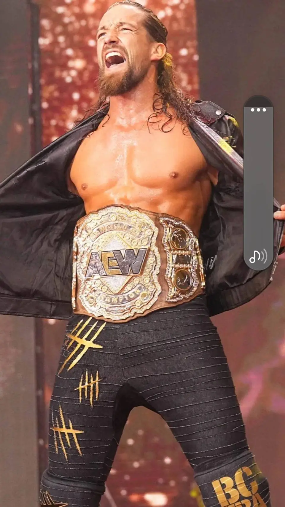 ai character: jay white  background