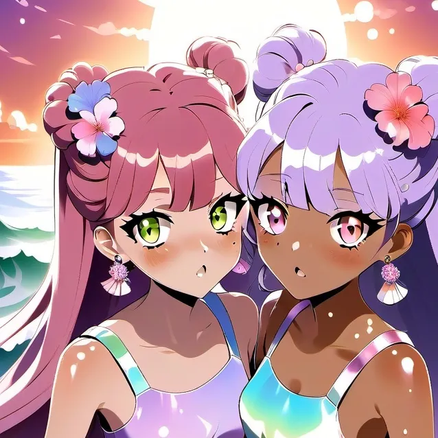 chat with ai character: tadc at the beach 