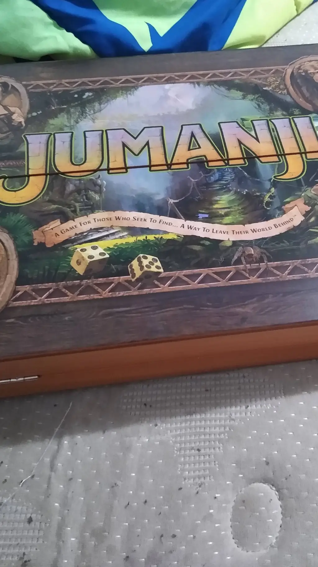 ai character: Jumanji  background