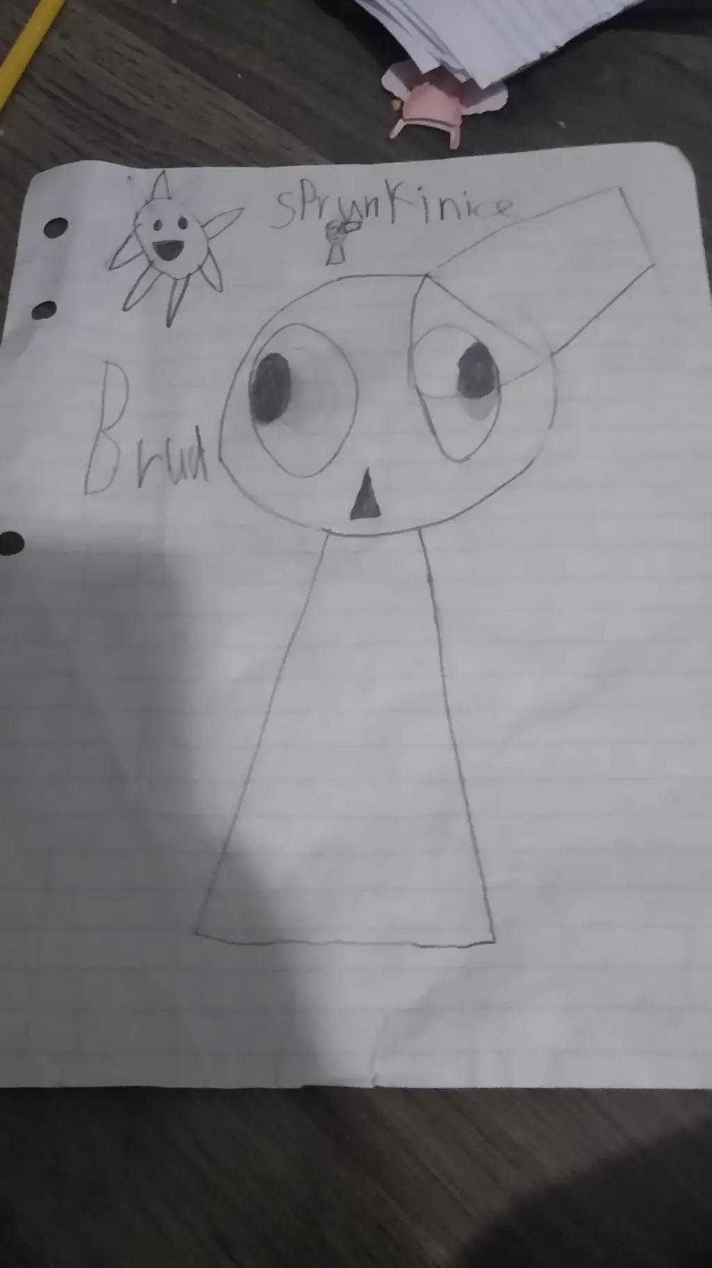 ai character: Brud  background