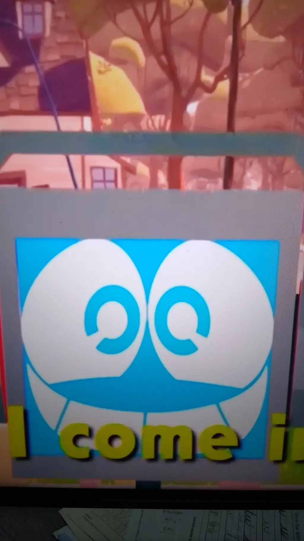 ai character: hello neighbor  background