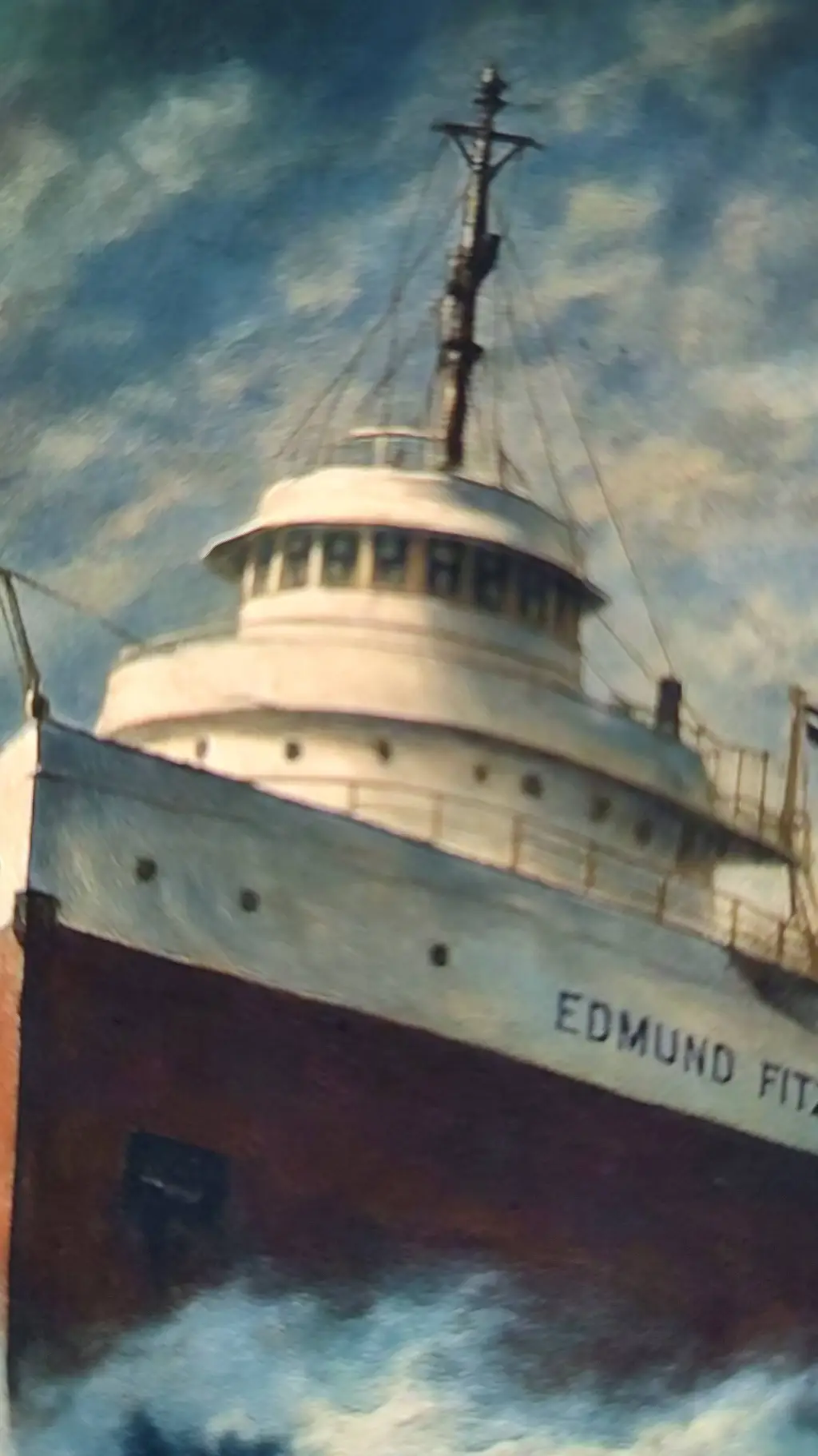 ai character: Edmund Fitzgerald  background