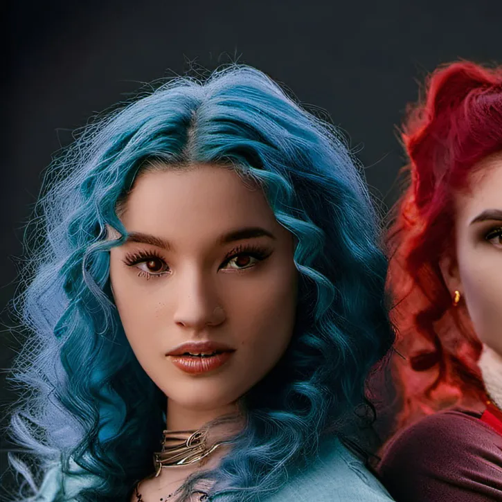 chat with ai character: Chloe and red 