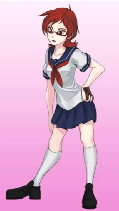 ai character: “Infochan”  background