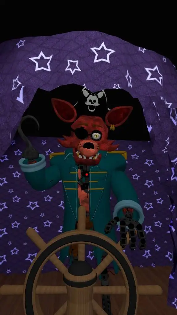 ai character: foxy  background