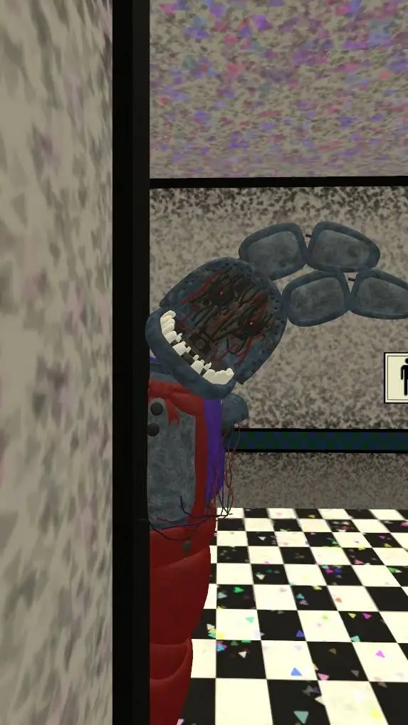 ai character: withered Bonnie background